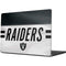 NFL Las Vegas Raiders White Striped Apple MacBook Pro 14-inch Skin