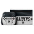 NFL Las Vegas Raiders White Striped Nintendo Skins