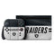NFL Las Vegas Raiders White Striped Nintendo Switch 2 (2025) with Joy-Con Skin