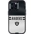 NFL Las Vegas Raiders White Striped Otterbox Defender iPhone Skin