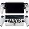 NFL Las Vegas Raiders White Striped PlayStation Portal Remote Player Skin
