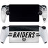 NFL Las Vegas Raiders White Striped PlayStation PS5 Skins