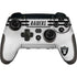 NFL Las Vegas Raiders White Striped PlayStation Scuf Vantage 2 Controller Skin