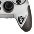 NFL Las Vegas Raiders White Striped PlayStation Scuf Vantage 2 Controller Skin