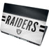 NFL Las Vegas Raiders White Striped Dell Precision Skin