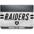 NFL Las Vegas Raiders White Striped Dell Precision Skin