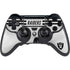 NFL Las Vegas Raiders White Striped PlayStation PS4 Skins
