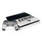 NFL Las Vegas Raiders White Striped PlayStation PS4 Skins