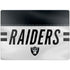 NFL Las Vegas Raiders White Striped Surface Laptop 7 13.8in Skin