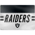 NFL Las Vegas Raiders White Striped Surface Laptop 7 15in Skin