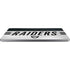 NFL Las Vegas Raiders White Striped Laptop Skins