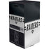 NFL Las Vegas Raiders White Striped XBox Series X Digital Edition Bundle Skin