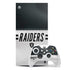 NFL Las Vegas Raiders White Striped Xbox Series X Skins