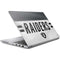 NFL Las Vegas Raiders White Striped HP ZBook Fury 16 G10 Skin