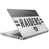 NFL Las Vegas Raiders White Striped HP ZBook Fury 16 G10 Skin