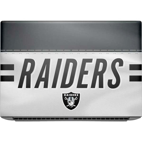 NFL Las Vegas Raiders White Striped HP ZBook Fury 16 G10 Skin