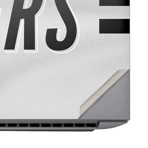 NFL Las Vegas Raiders White Striped HP ZBook Fury 16 G10 Skin