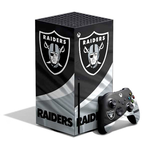 NFL Las Vegas Raiders Xbox Series X Skins