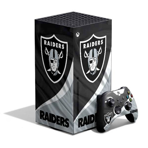 NFL Las Vegas Raiders XBox Series X Digital Edition Bundle Skin
