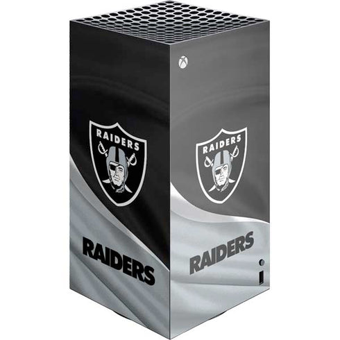 NFL Las Vegas Raiders XBox Series X Digital Edition Console Skin