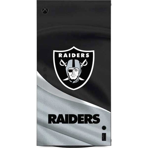 NFL Las Vegas Raiders XBox Series X Digital Edition Console Skin