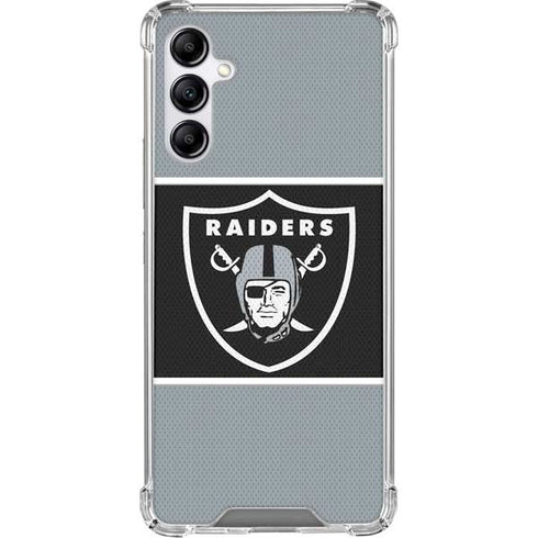 NFL Las Vegas Raiders Zone Block Gabb Phone 4 Clear Case
