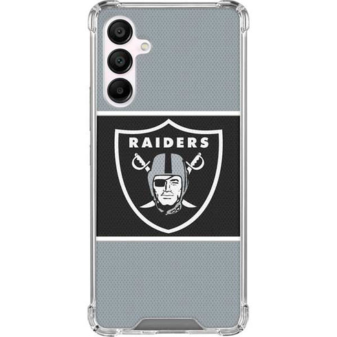 NFL Las Vegas Raiders Zone Block Galaxy A16 5G Clear Case