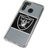 NFL Las Vegas Raiders Zone Block Galaxy A21 Clear Case