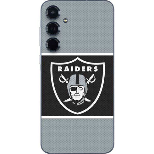 NFL Las Vegas Raiders Zone Block Galaxy A35 5G Skin