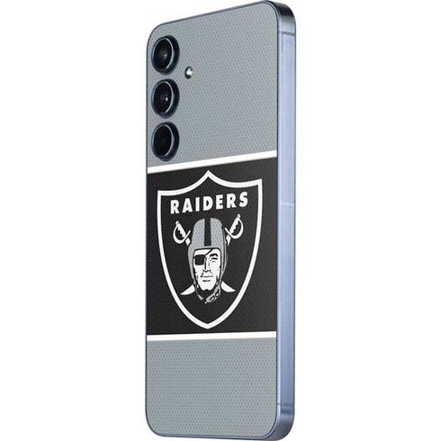 NFL Las Vegas Raiders Zone Block Galaxy A35 5G Skin