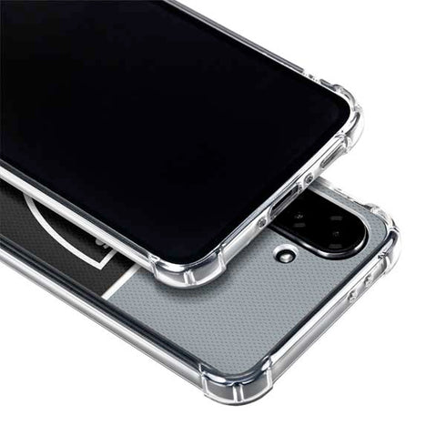 NFL Las Vegas Raiders Zone Block Galaxy A36 5G Clear Case