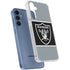 NFL Las Vegas Raiders Zone Block Galaxy A55 5G Clear Case