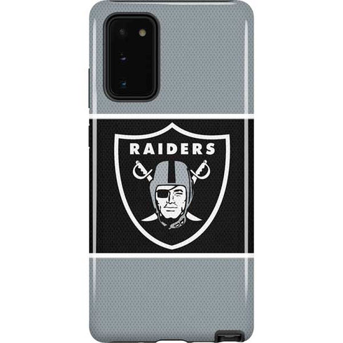 NFL Las Vegas Raiders Zone Block Galaxy Note20 5G Pro Case