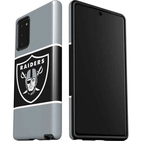 NFL Las Vegas Raiders Zone Block Galaxy Note20 5G Pro Case