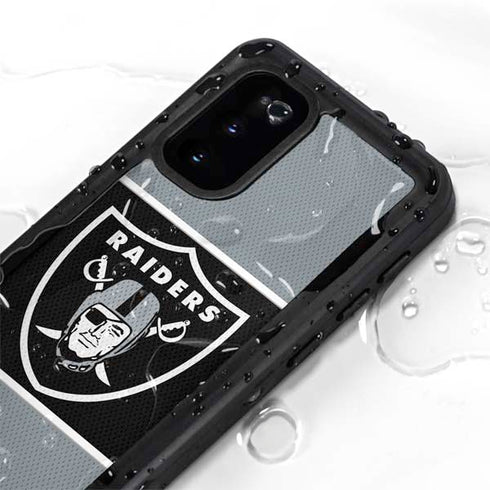 NFL Las Vegas Raiders Zone Block Galaxy S20 Waterproof Case