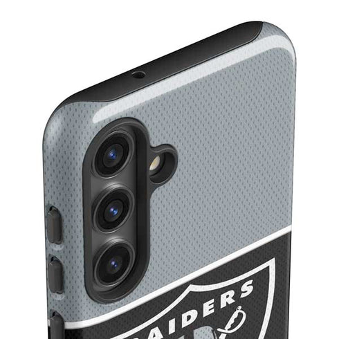 NFL Las Vegas Raiders Zone Block Galaxy S25 Impact Case
