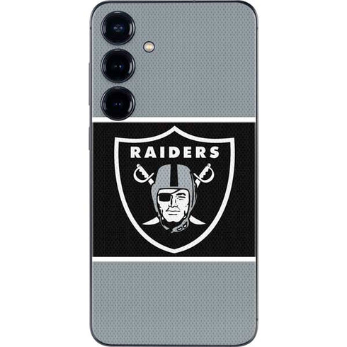 NFL Las Vegas Raiders Zone Block Galaxy S25 Plus Skin