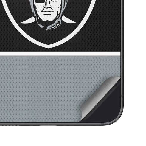 NFL Las Vegas Raiders Zone Block Galaxy S24 Plus Skin