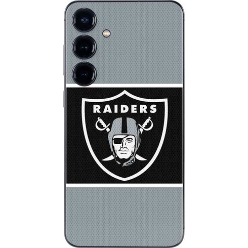 NFL Las Vegas Raiders Zone Block Galaxy S25 Skin