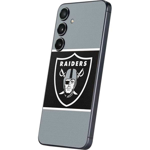 NFL Las Vegas Raiders Zone Block Galaxy S25 Skin