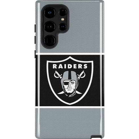 NFL Las Vegas Raiders Zone Block Galaxy S25 Ultra Impact Case