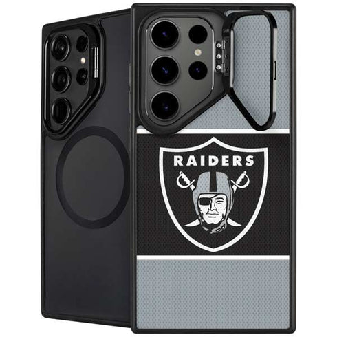 NFL Las Vegas Raiders Zone Block Galaxy S24 Ultra Kickstand Case