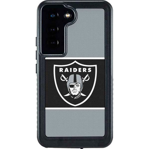 NFL Las Vegas Raiders Zone Block Galaxy S24 Waterproof Case
