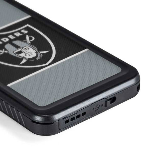NFL Las Vegas Raiders Zone Block Galaxy S24 Waterproof Case