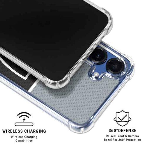 NFL Las Vegas Raiders Zone Block Galaxy S25 Plus Clear Case