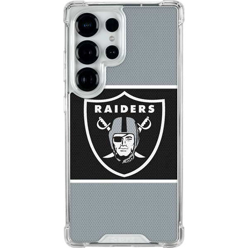 NFL Las Vegas Raiders Zone Block Galaxy S25 Ultra Clear Case