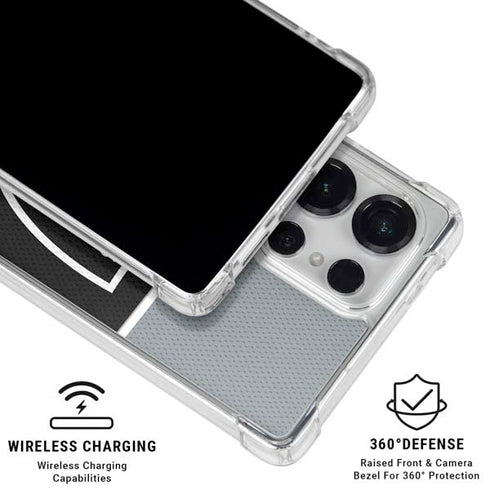 NFL Las Vegas Raiders Zone Block Galaxy S25 Ultra Clear Case