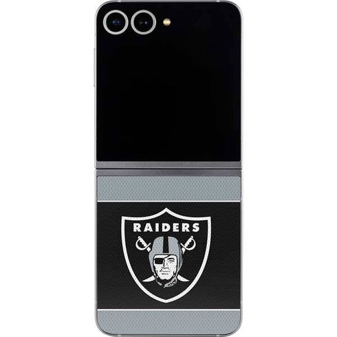 NFL Las Vegas Raiders Zone Block Galaxy Z Flip6 Skin