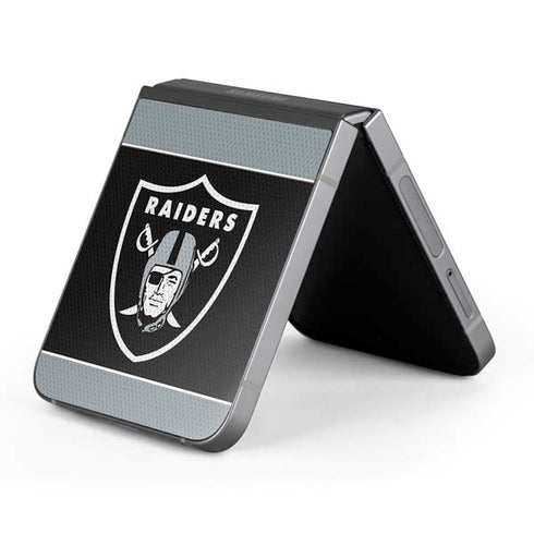 NFL Las Vegas Raiders Zone Block Galaxy Z Flip6 Skin