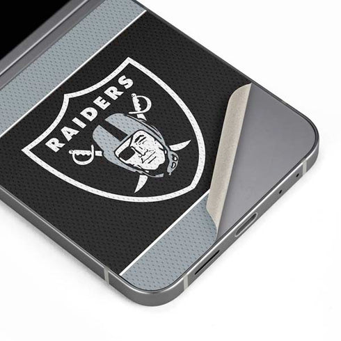 NFL Las Vegas Raiders Zone Block Galaxy Z Flip6 Skin